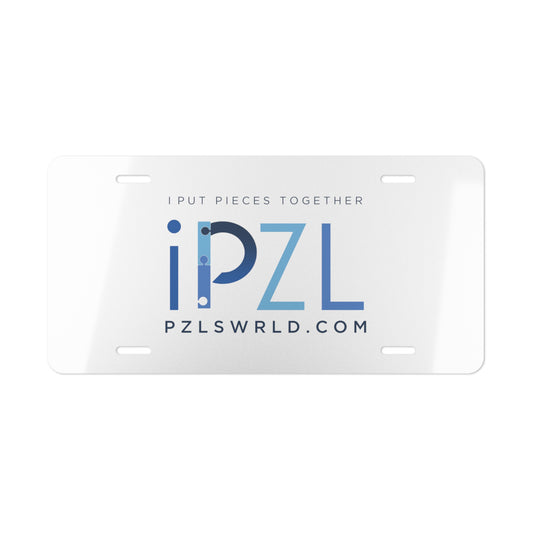 P. iPZL Vanity Plate