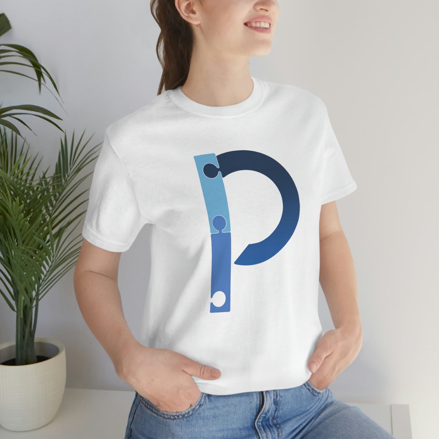 D. P PZZLD Unisex Jersey Short Sleeve Tee