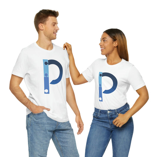 D. P PZZLD Unisex Jersey Short Sleeve Tee