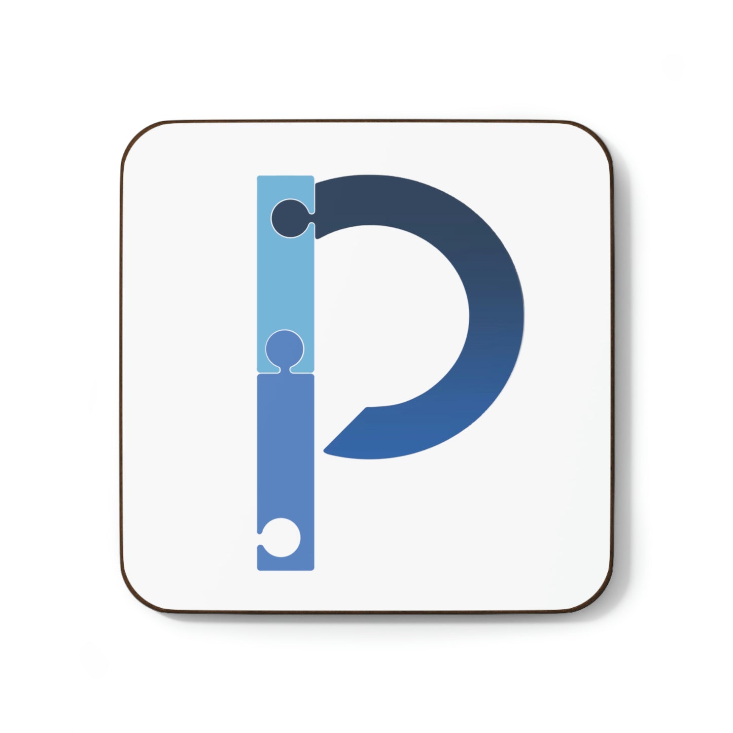 I. P Hardboard Back Coaster