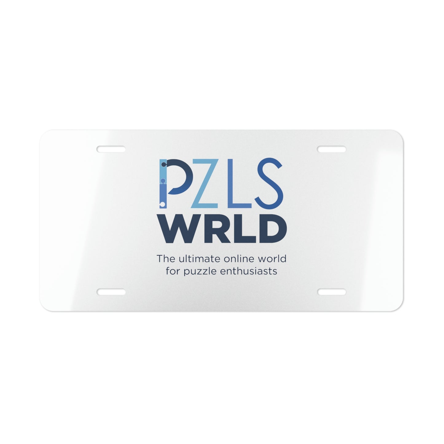O. PZLS WRLD Vanity Plate
