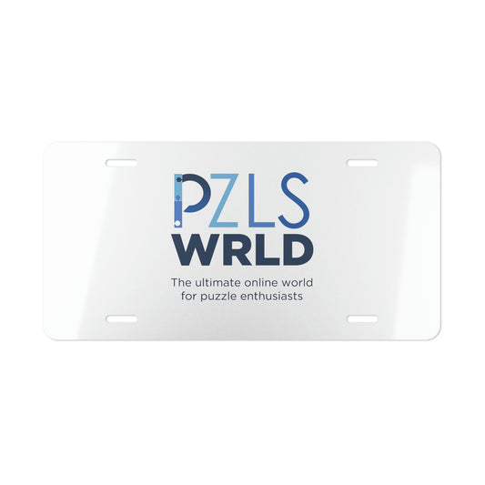 O. PZLS WRLD Vanity Plate