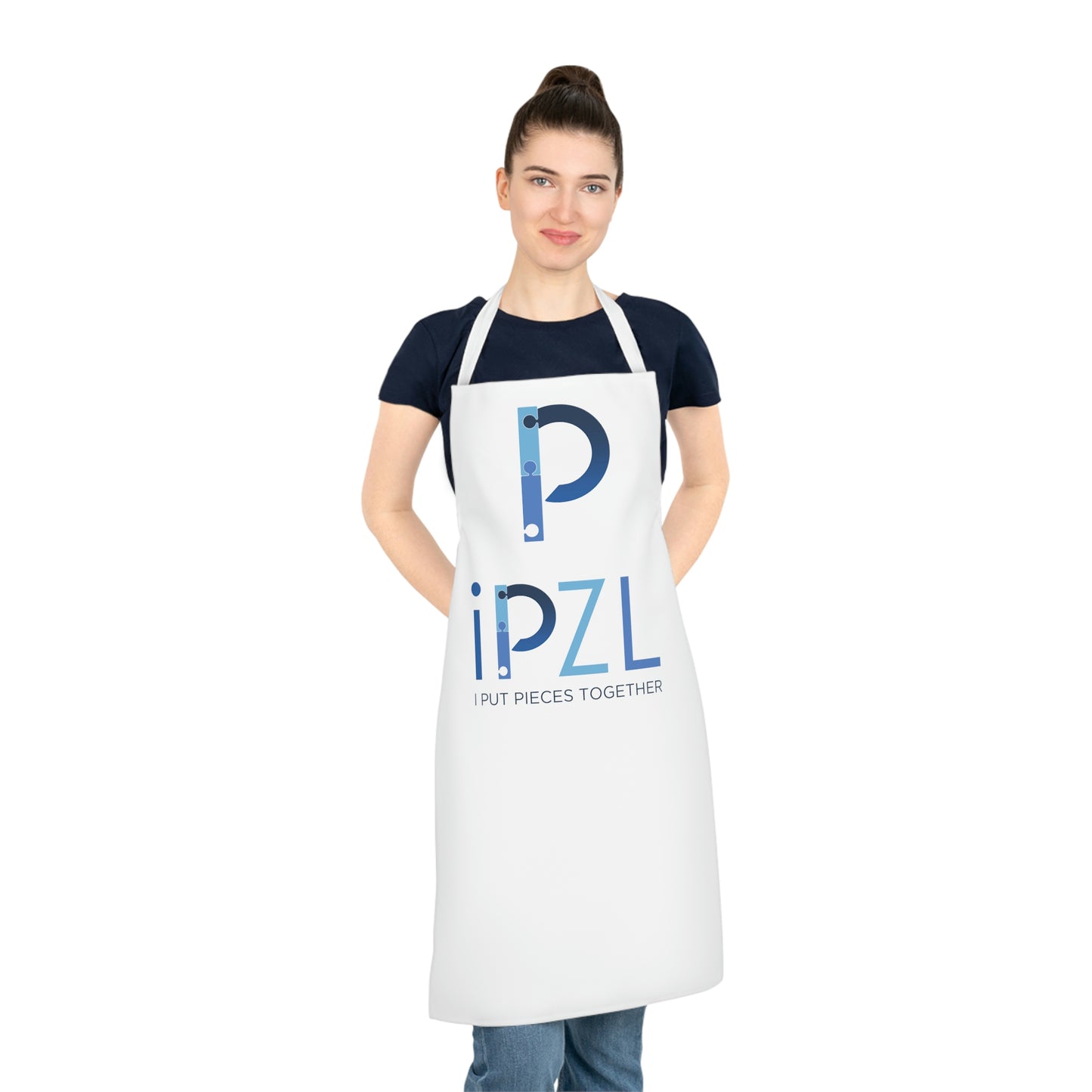 H. P iPZL Adult Apron (AOP)