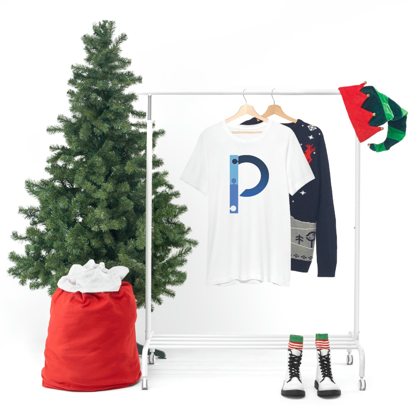 D. P PZZLD Unisex Jersey Short Sleeve Tee