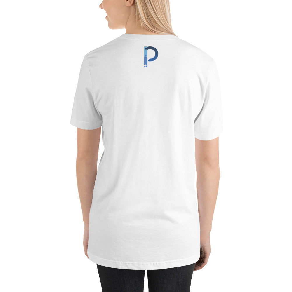 B. P Unisex t-shirt