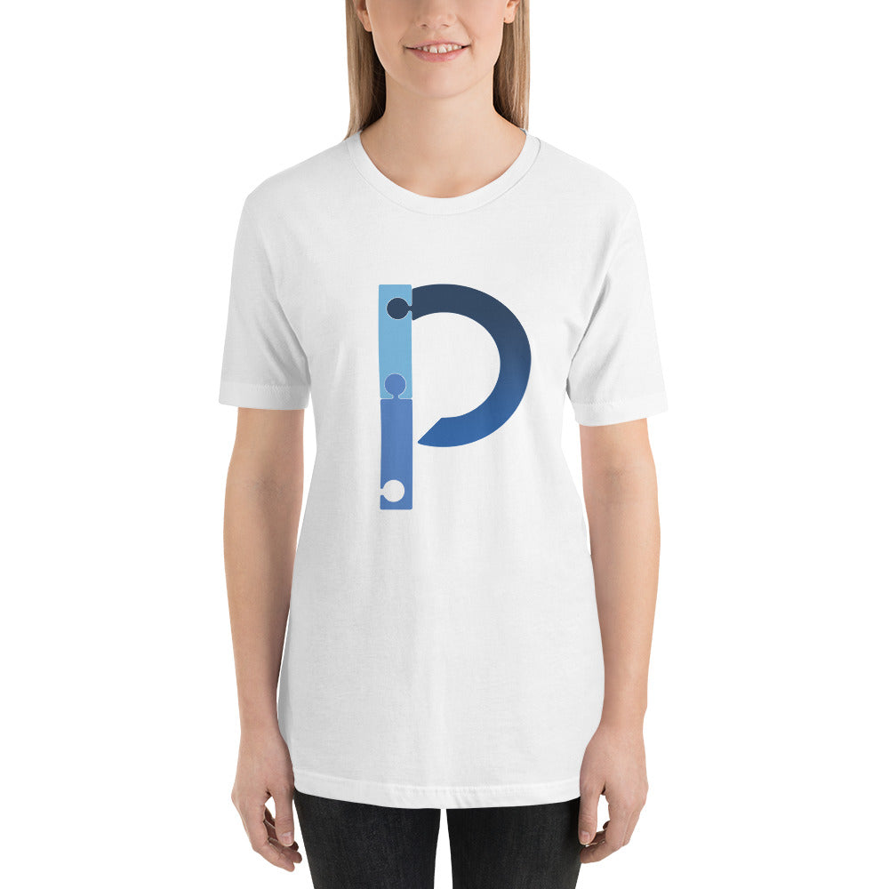 B. P Unisex t-shirt