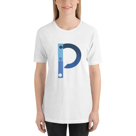 B. P Unisex t-shirt