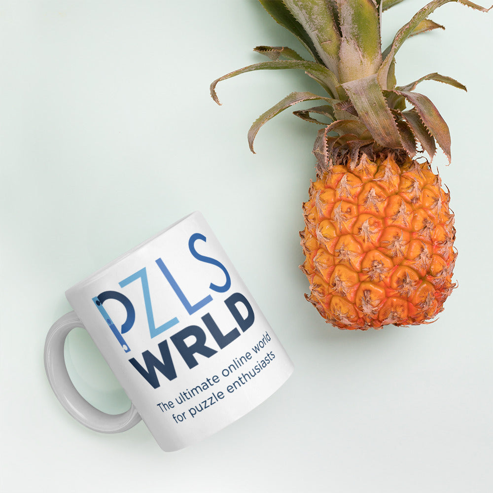 J. P White glossy mug