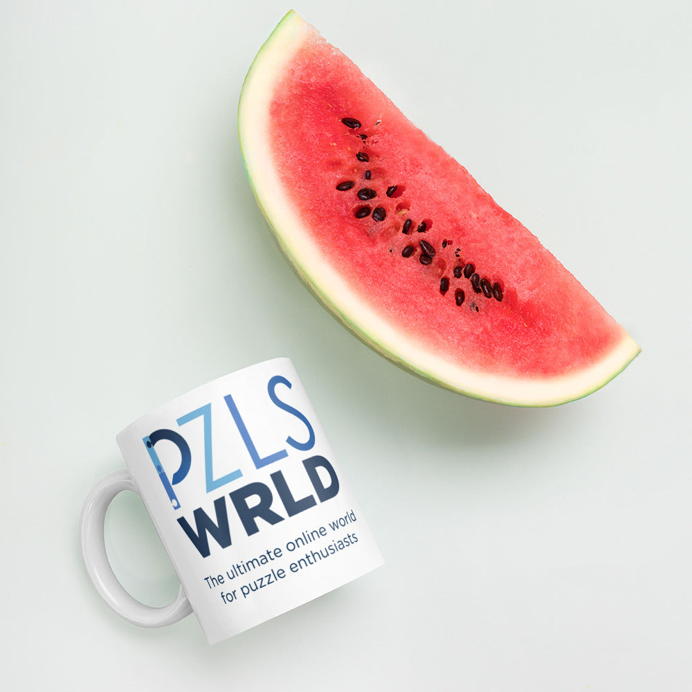 J. P White glossy mug