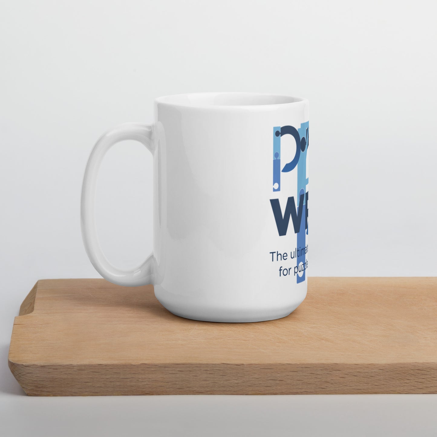 J. P White glossy mug
